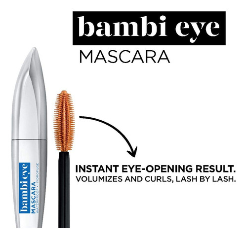 Rímel Loréal Paris Bambi Eye Lasting Volume Waterproof