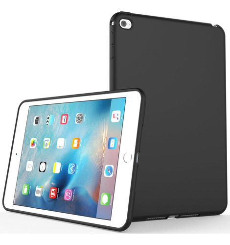 Funda Para iPad Mini 4, Funda Protectora De Silicona De Piel