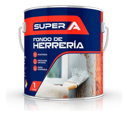 comprar Fondo De Herreria Negro Galon Super A