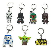 Comprar Llavero Star Wars Pack 7 Pz Star Wars Llavero Tipo Funko Pop