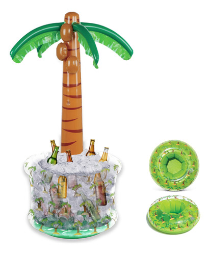 Cota Global Enfriador Inflable De Palmera Y Soportes Para Be