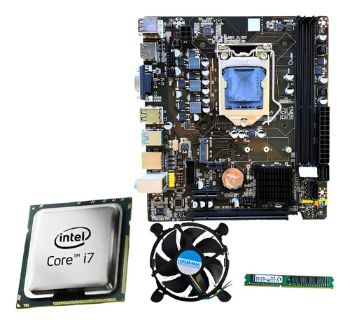 Kit Upgrade I7 3770 Placa H61 8gb Ddr3