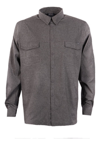 Camisa Hombre Rosselot Q-dry Shirt L/s Grafito Lippi