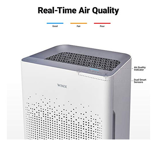 Purificador De Aire Wi-fi Winix 1022-0214-00, Capacidad De H