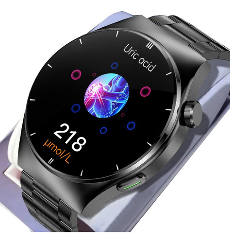 Nivel Médico Reloj Inteligente Hombre Glucemia Smartwatch