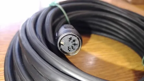 Cable Midi Alargue Extensión 10 Metros Macho Hembra Negro