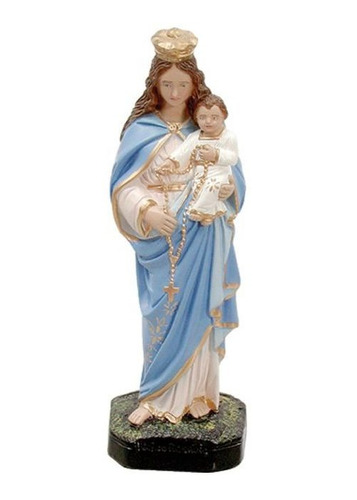 Figura Virgen Del Rosario 20cm