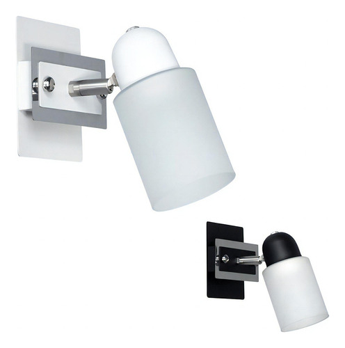 Aplique Moderno Pared 1 Luz Faenza Tulipa Vidro E27 Color Blanco