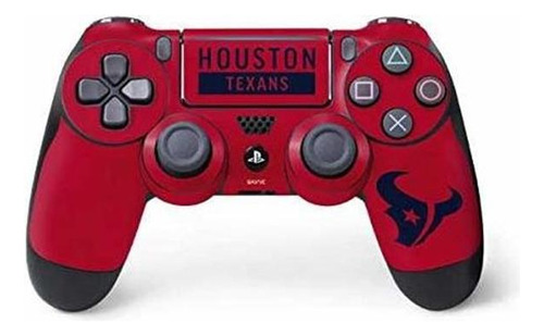 Skin Controlador Ps4 Pro /slim De Skinit Houston Texans Red