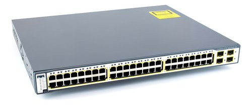 Switch Cisco Catalyst 3750 Poe 48 Ws-c3750x-48pf-s V03 Usado