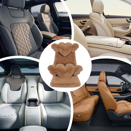 Cojín De Asiento De Felpa Para Coche Cojín De Asiento De Coc