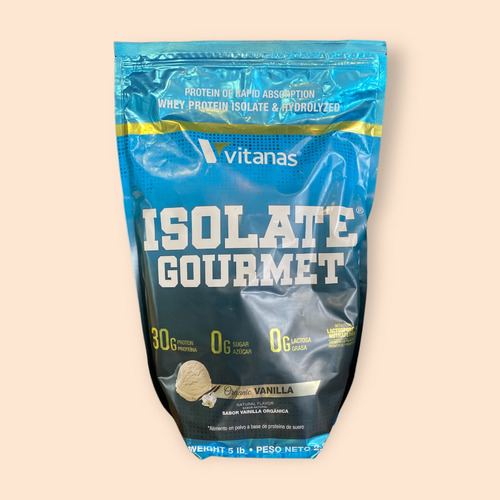 Isolate Gourmet De 5lbs Vitanas - Unidad a $370000