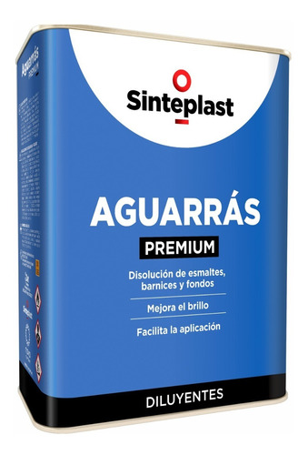 Diluyente  Aguarrás Mineral Sinterrás 18 Lts