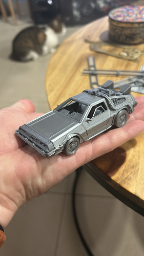 Kit Delorean Volver Al Futuro Para Armar