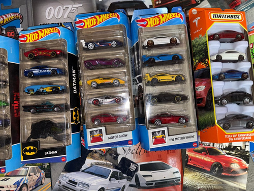 Lote De Hotwheels(coleccion Personal) Azul (Usado)