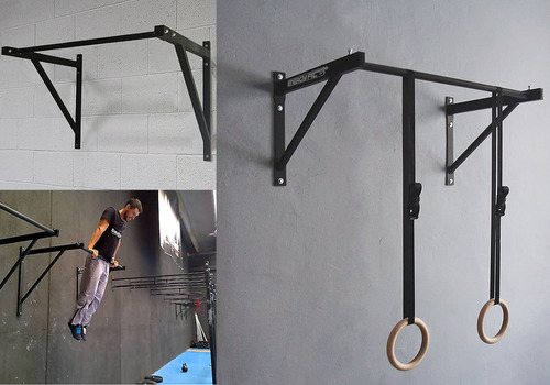 Barra Dominadas Crossfit Pull Up Reforzada Profesional 121cm