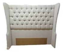 Comprar Respaldo De Cama   Capitoneado Con Orejas