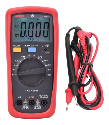 Ut136b+medidor De Voltaje De Corriente De Prueba De Diodo Nc