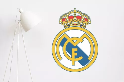 escudo real madrid - escudos de futbol en vinilo - Murales de pared