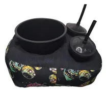 Comprar Kit Pipoca Rick And Morty Caveira Cartoon Network Netflix Cor Preto