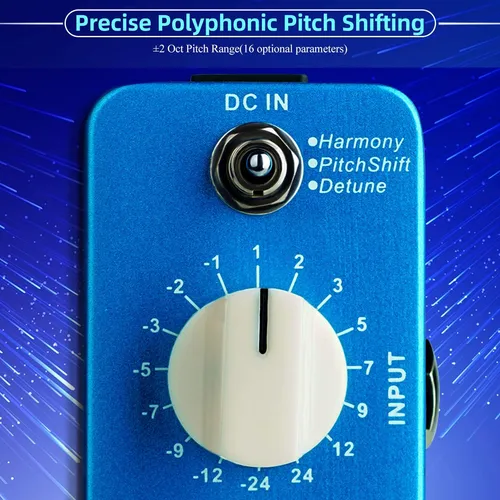 Mooer Drop Pittle Armonizer Guitar Effect Box - Mps1 Octave