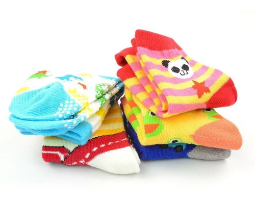 Imagem 3 de 5 de Kit 24 Par Meias Infantil Atacado Masculino