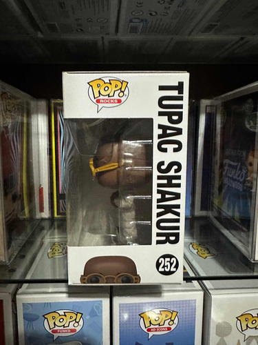 Funko Pop 252 Rocks 2pac Tupac Shakur (Usado)