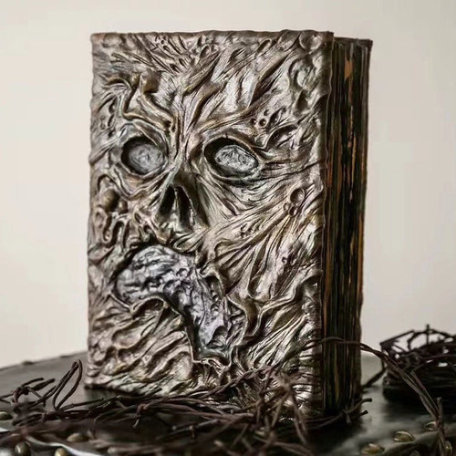 Libro Necronomicon Magia Oscura. Demonios Y Muertos 25 Cm