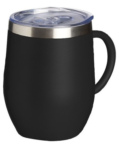 Caneca Térmica Café Água Inox Parede Dupla Com Tampa