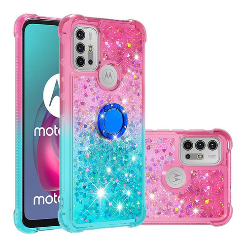 Funda De Teléfono De Color Degradado Para Moto G30  G10