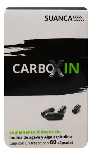 Carboxin Suplemento Caja C/frasco De 60 Cápsulas De 180mg Cu