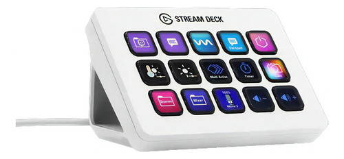 Elgato Stream Deck Mk.2 15 Botones Lcd Customizable Blanco