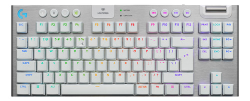 Teclado Inalámbrico Logitech G915 X Lightspeed Tkl Blanco Us