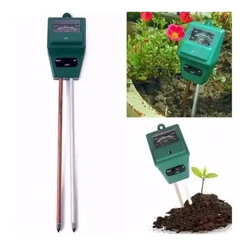 Medidor De Ph Luminosidade Umidade Solo Terra Jardim 3 Em 1 MFL
