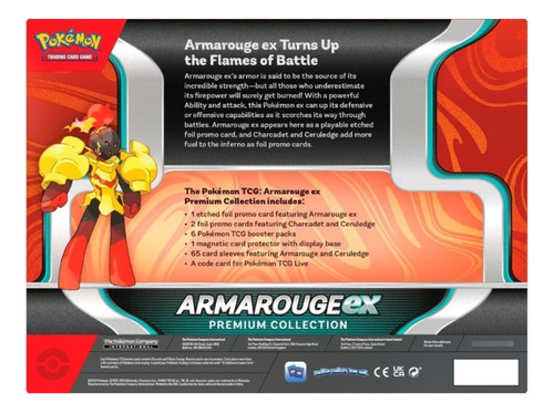 Pokemon Tcg: Armarouge Ex Box Premium Collection En Ingles