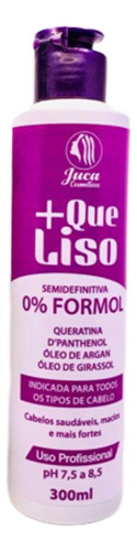 Matizadora Ativo Progressiva +que Liso Sem Formol Juca 300ml