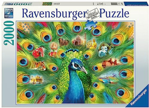 Ravensburger Land Of The Peacock Rompecabezas De 2000 Piezas