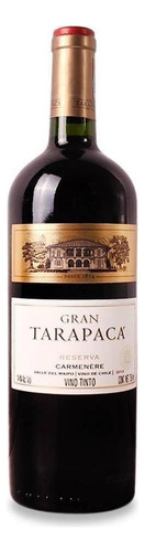 Pack De 2 Vino Tinto Tarapaca Reserva Carmenere 750 Ml