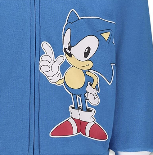 Sueter De Sonic Boom 100% Original Sega Talla 6 Y8