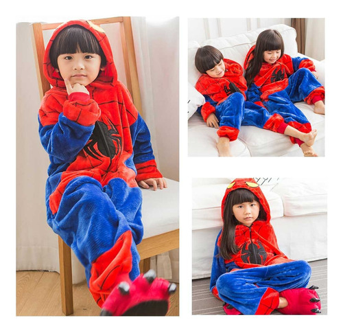 Pijama Animado Personajes Kigurumi Disfraz Supersoft Abrigo