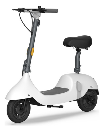 Scooter Eléctrico Con Asiento Y Estilo Retro, Alcance 40 Km