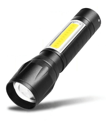 Mini Linterna Led Recargable Camping Foco Ajustable Con Zoom