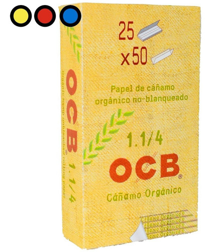 Papel Ocb Orgánico 1¼ X 25