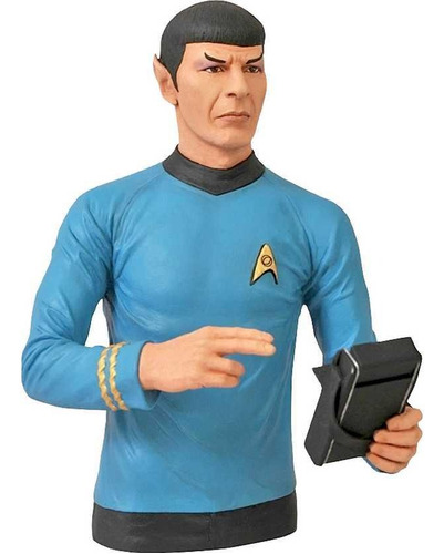 Mr. Spock Bust Bank - Cofre - Star Trek - Diamond Toys