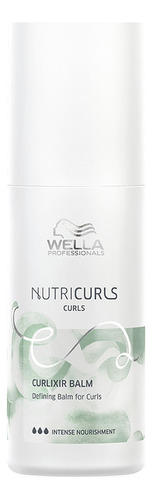 Crema Para Peinar Rizos Wella Nutricurls Curlixir  150 Ml