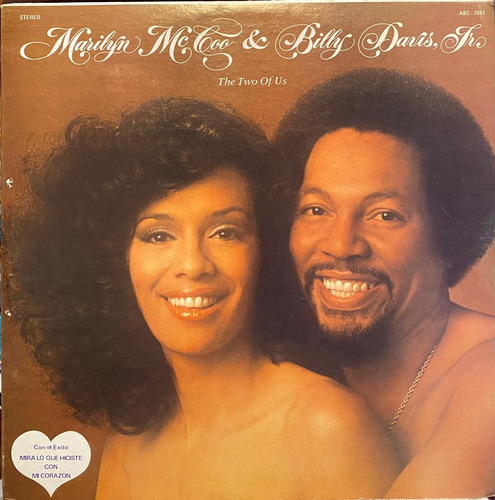 Disco Lp - Marilyn Mccoo & Billy Davis Jr. / The Two Of Us