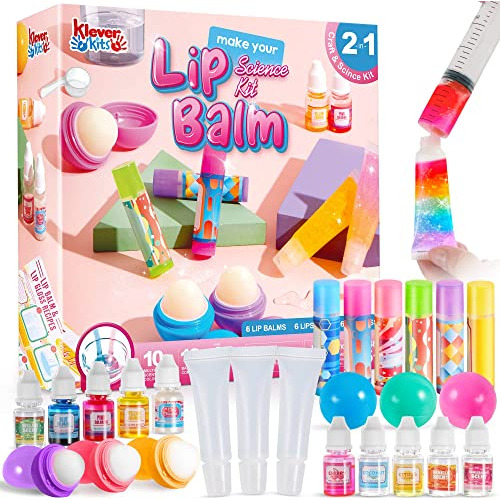 Joyin Kit De Fabricación De Bálsamo Labial Niños, Ha...