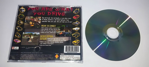 Twisted Metal Playstation- Mídia Prata