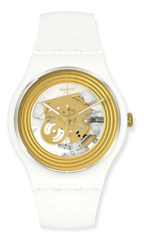 Reloj Swatch Golden Rings White So29w107