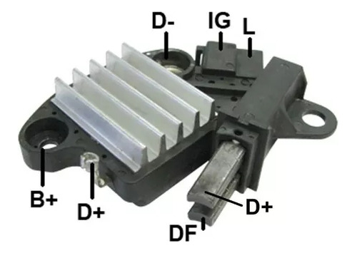 Regulador Alternador Arauca X1 Orinoco Conector En T 